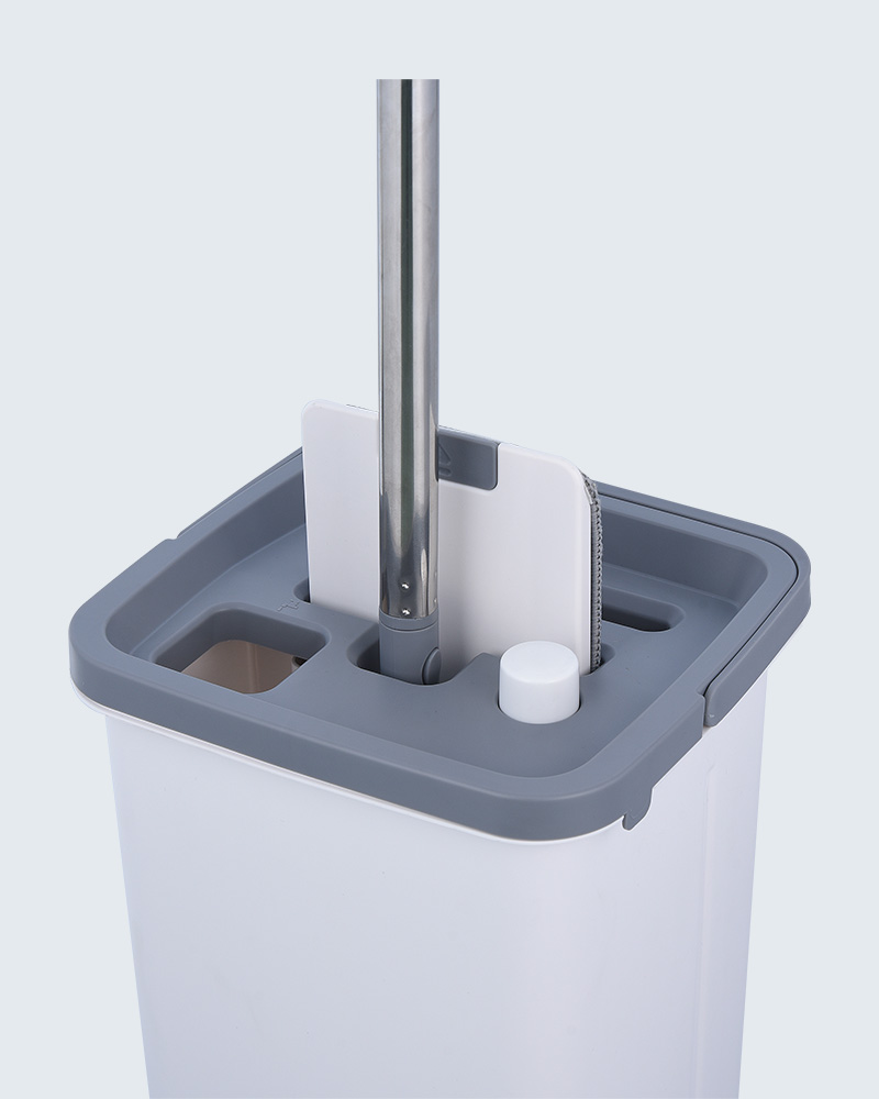 ハンズフリー洗濯モップス フラットモップバケツセット